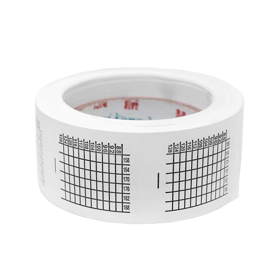 Лента размерная широкая взрослая универсальная 3*3,5 500 шт ДС – №1