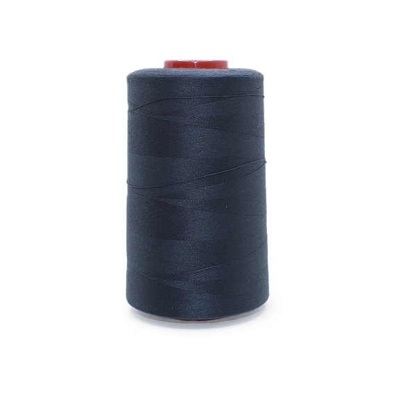 Нитки полиэстер 40/2 5000 ярд   Серебряная Нить синий темный 1321 – №1