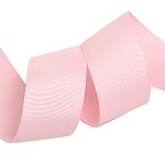 Лента репсовая  25 мм  IDEAL в рубчик 27,4 м  М персиковый светлый 714 – №6