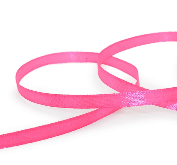 Лента атласная 3 мм  100 м Н розовый 051 – №1