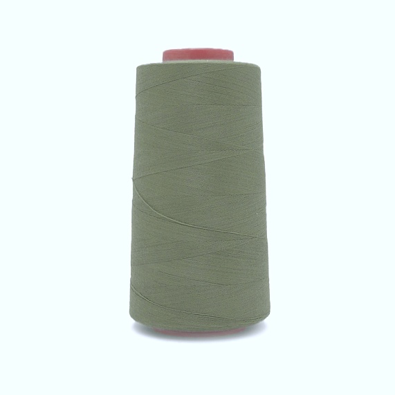 Нитки полиэстер 40/2 5000 ярд   Серебряная Нить зеленый светлый 1409 – №1