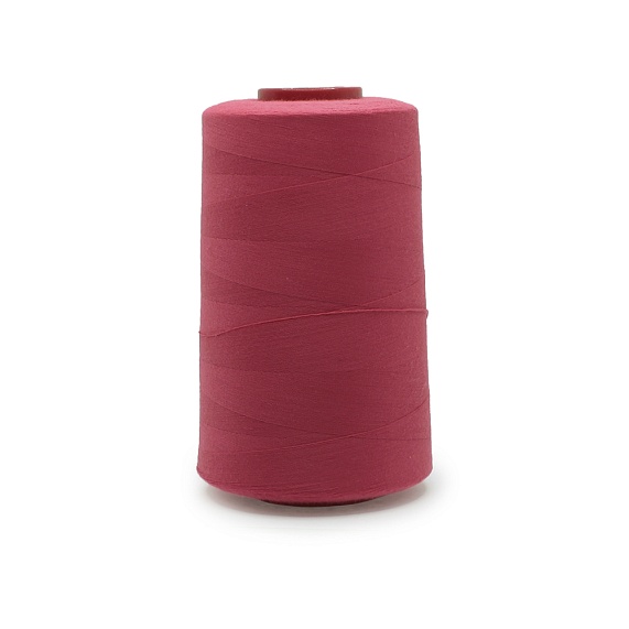 Нитки полиэстер 40/2 5000 ярд   mH малиновый 1569 – №1