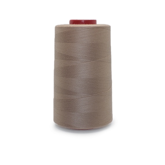Нитки полиэстер 40/2 5000 ярд   Серебряная Нить коричневый светлый 1465 – №1