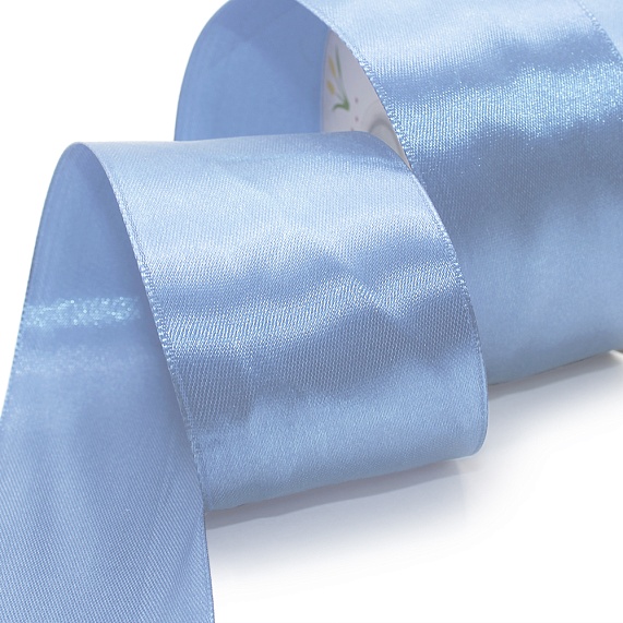 Лента атласная 50 мм  30 ярд Н голубой 147 – №1