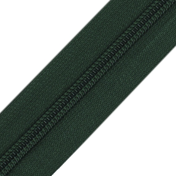 Молния рулонная  Т3  400 м А зеленый темный 272 – №1