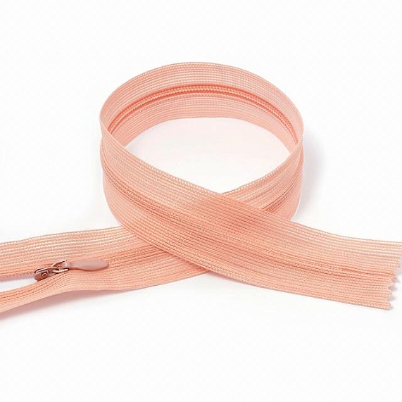 Молния потайная 50 см Т3, М розовый 151 – №1