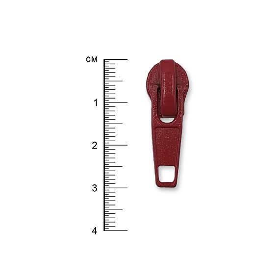 Бегунок Т5 автомат для спиральных молний А красный 148 – №1