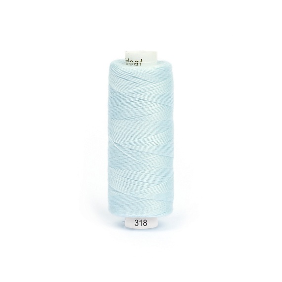 Нитки полиэстер 40/2 366 м   IDEAL голубой 318 – №1
