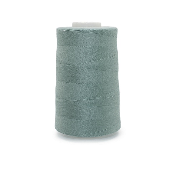 Нитки полиэстер 40/2 5000 ярд   Серебряная Нить зеленый светлый 1407 – №1