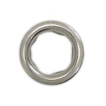 Кнопка кольцо Бутони d=9,5 мм    1440 шт Ф никель