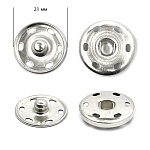 Кнопка  d=21 мм  пришивная  12 шт арт.TBY-SBB М античная латунь – №1