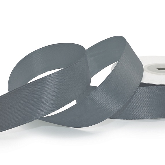 Лента атласная 25 мм  30 ярд Н серый 179 – №1