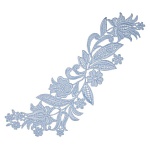 Вставка гипюр   10014 зеленый – №3