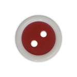 Пуговица пластиковая 18 мм 2 прокола  с белым ободком   б/мб мятный tpx 13-5313 – №4