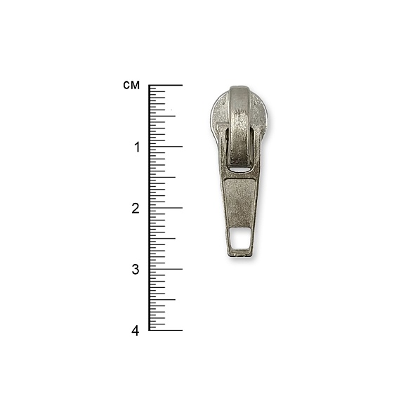 Бегунок Т5 автомат для спиральных молний А никель – №1