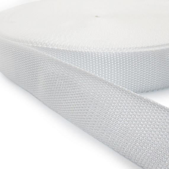 Стропа 22 мм  9,8 г/м  ШП белый – №1