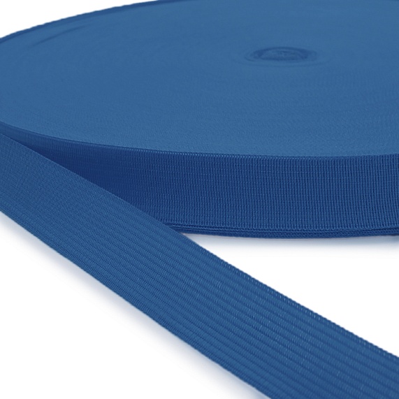 Лента окантовочная 32 мм эконом 3,4И г/м п/э ШП васильковый 20 – №1