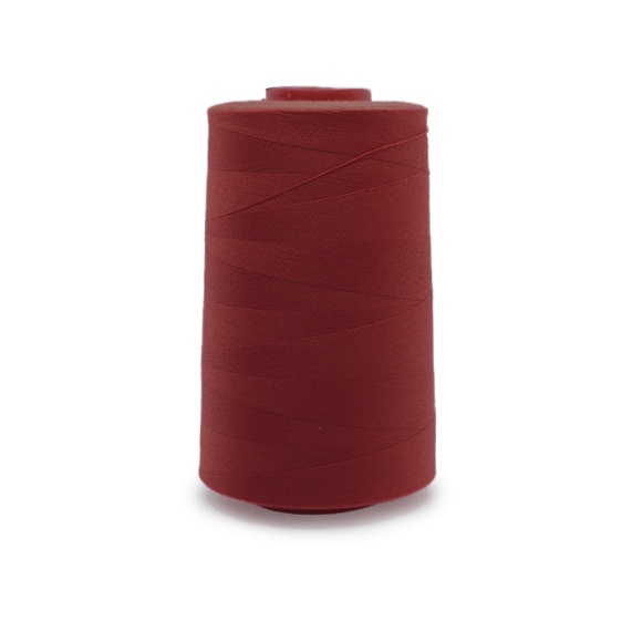 Нитки полиэстер 40/2 5000 ярд   mH красный 1565 – №1
