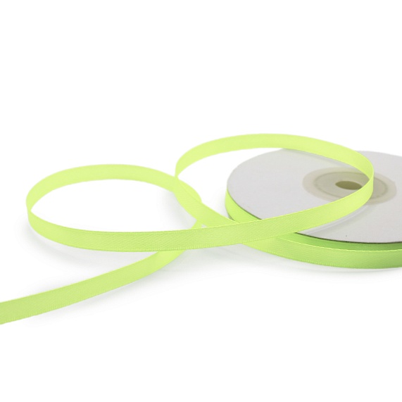 Лента атласная 6 мм  30 ярд Н салатовый 098 – №1