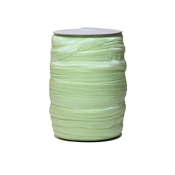 Косая бейка трикотажная 15 мм 100 м ДС зеленый – №1