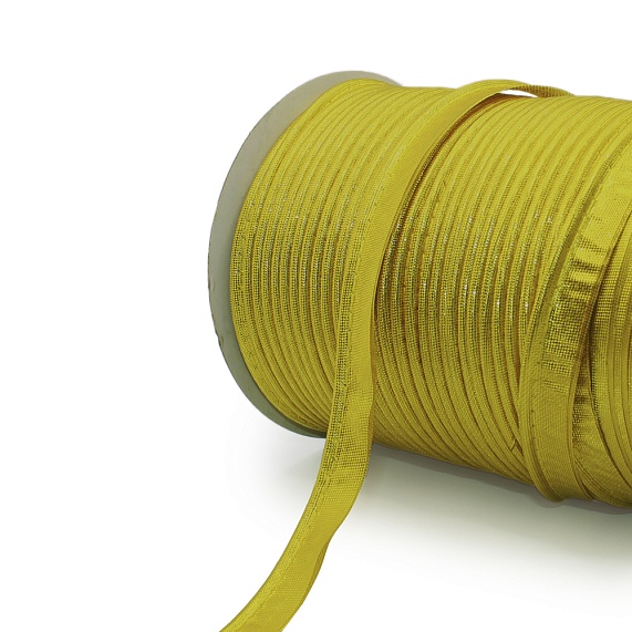 Кант атласный 65,8 м металлизированный Н золото – №1