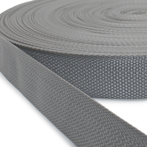 Стропа 25 мм  9,8В г/м  ШП серый – №1