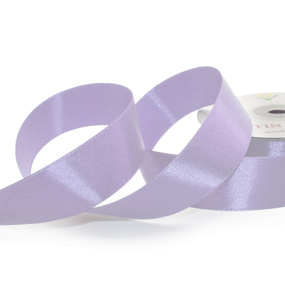 Лента атласная 25 мм  30 ярд Н сиреневый светлый 166 – №1