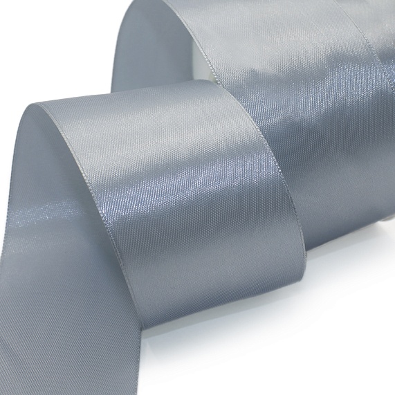 Лента атласная 50 мм  30 ярд Н серый 179 – №1