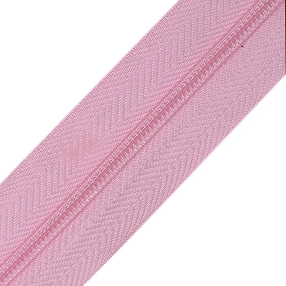 Молния рулонная  Т3  400 м К/О розовый 133 – №1