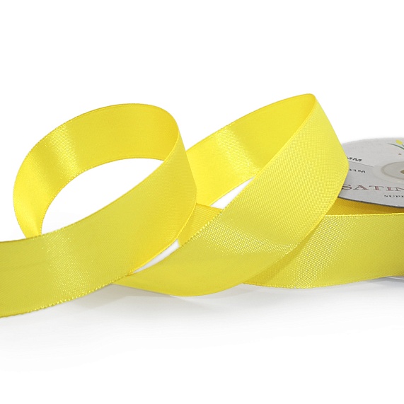 Лента атласная 25 мм  30 ярд Н желтый 016 – №1