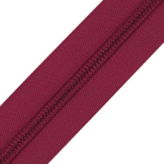 Молния спиральная 45 см Т5 разъемная  А малиновый 145 – №1