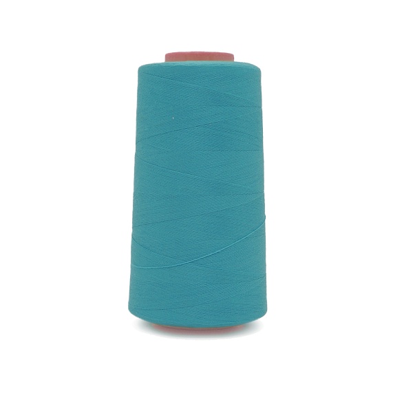 Нитки полиэстер 40/2 4000 ярд   СН бирюзовый 1258 – №1