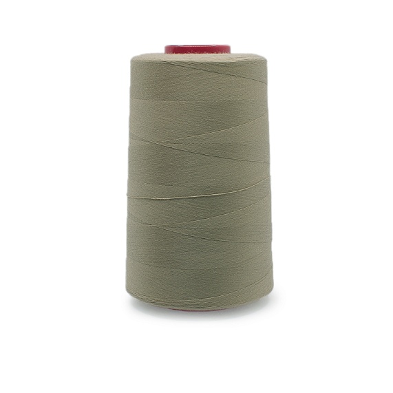 Нитки полиэстер 40/2 5000 ярд   Серебряная Нить бежевый 1391 – №1