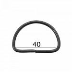 Полукольцо d=40 мм металл 500 шт А никель – №3